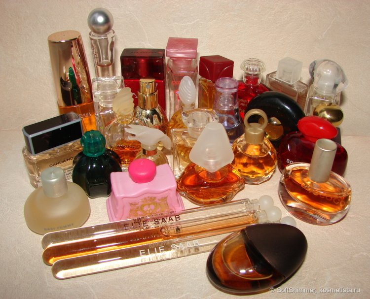 Моя коллекция миниатюр парфюма