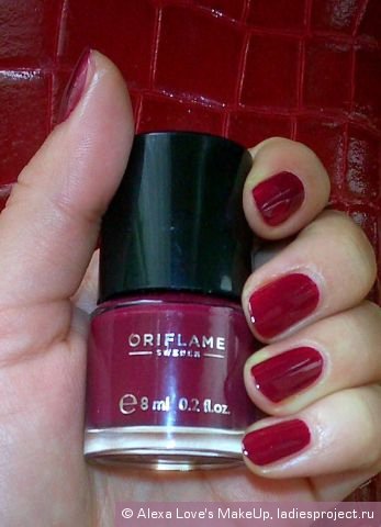 Лак для ногтей 100% цвета Pure Colour Nail Polish (оттенок № 26260 Berry Intense) от Oriflame отзывы – LadiesProject